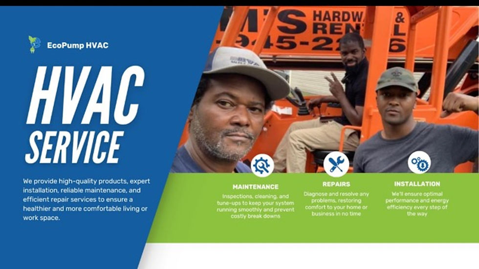 Information about EcoPump HVAC's Services