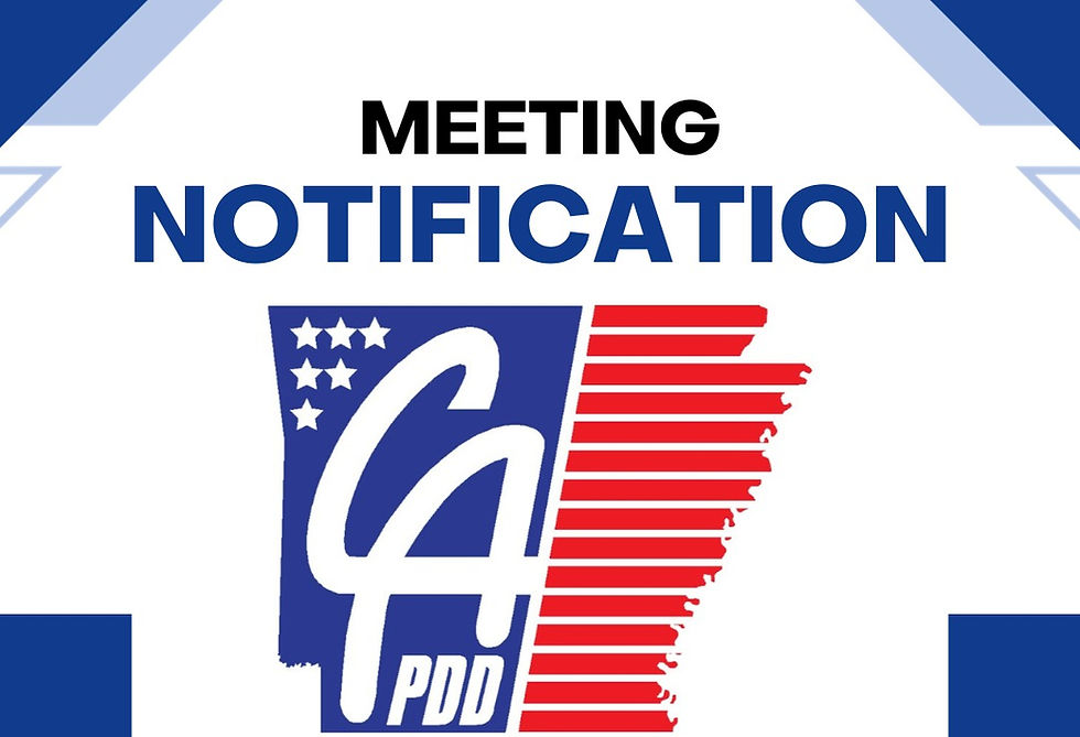 CAPDD Meeting Notification