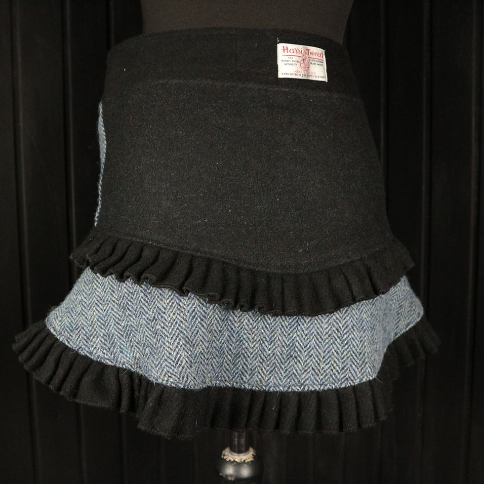 Miniatura: KATRIONA Harris Tweed Wrap Skirt