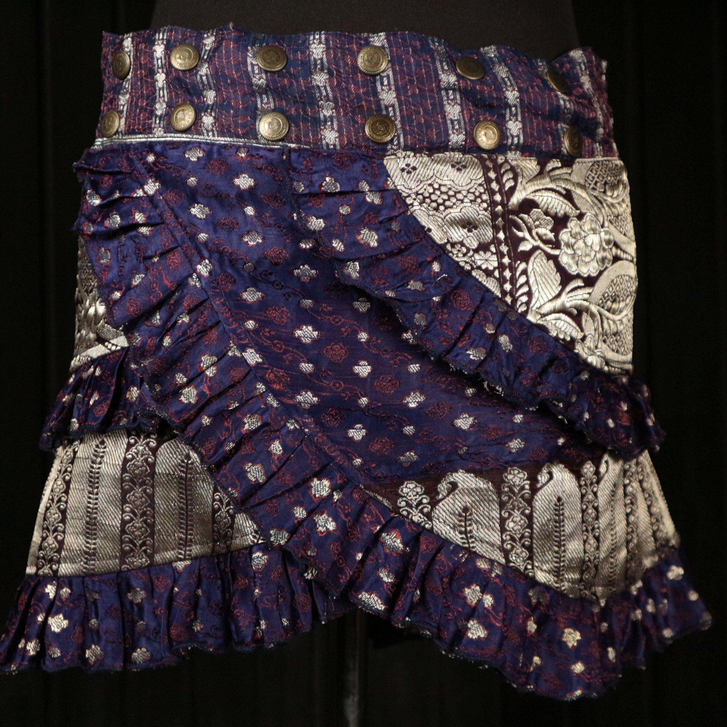 KARLIE Short Ruffle Skirt