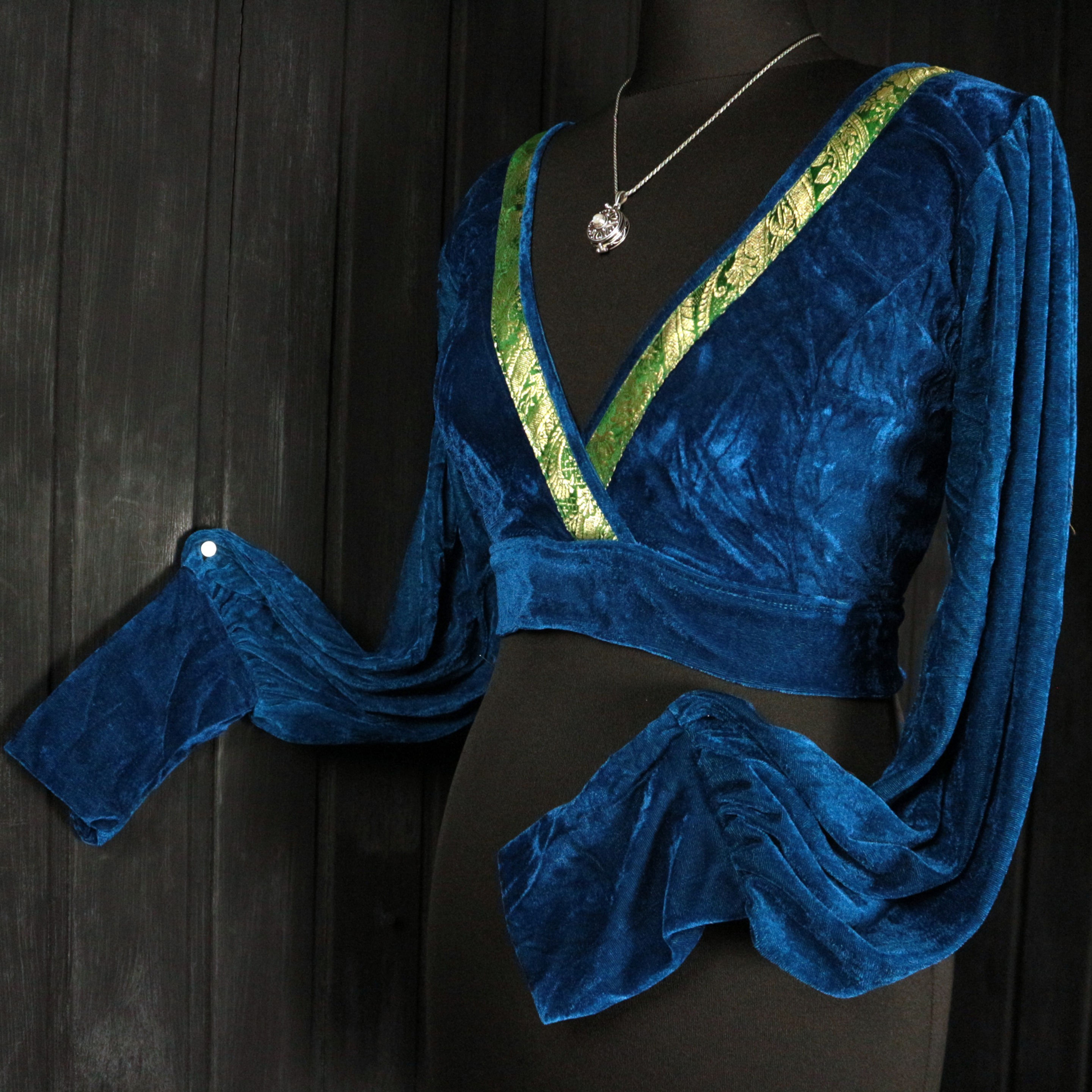 MIKAYLA Sorceress Velvet Choli