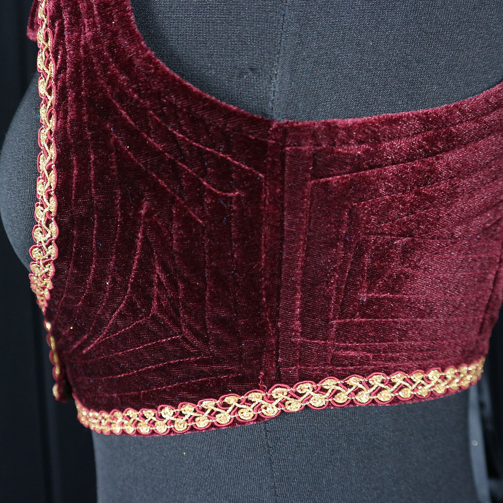 Miniature : RUBY GARNET Alexia Velvetina Choli