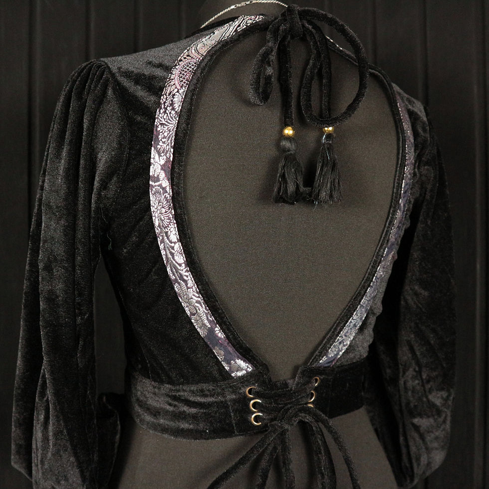Miniatura: HEX   Sorceress Velvet Choli