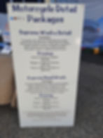 Bad Blue Bike Detailing Price List