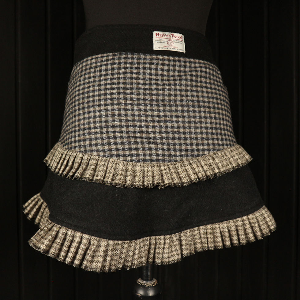 Miniatura: MOIRE Harris Tweed Wrap Skirt