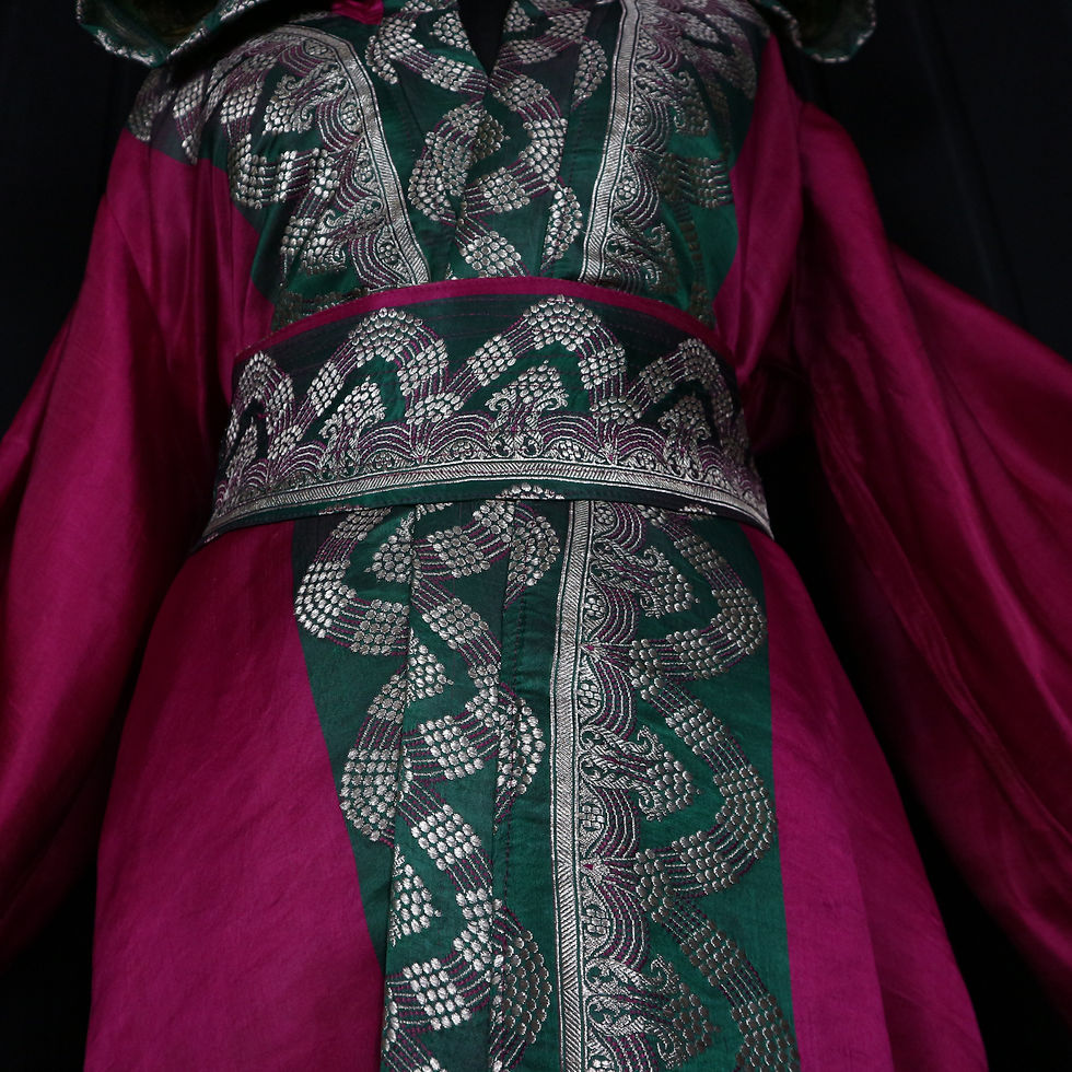 Miniature : WILDFLOWER Hooded Goddess Kimono