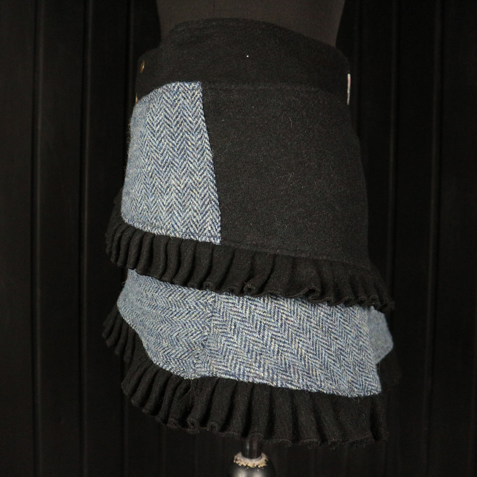 Miniatura: KATRIONA Harris Tweed Wrap Skirt