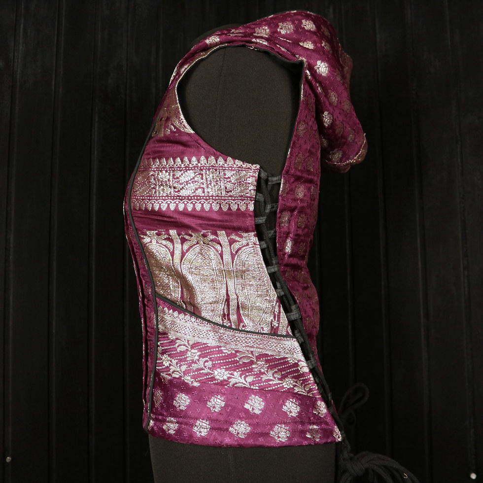 Miniatura: ANGEVIN Kala Corset Hooded Jacket
