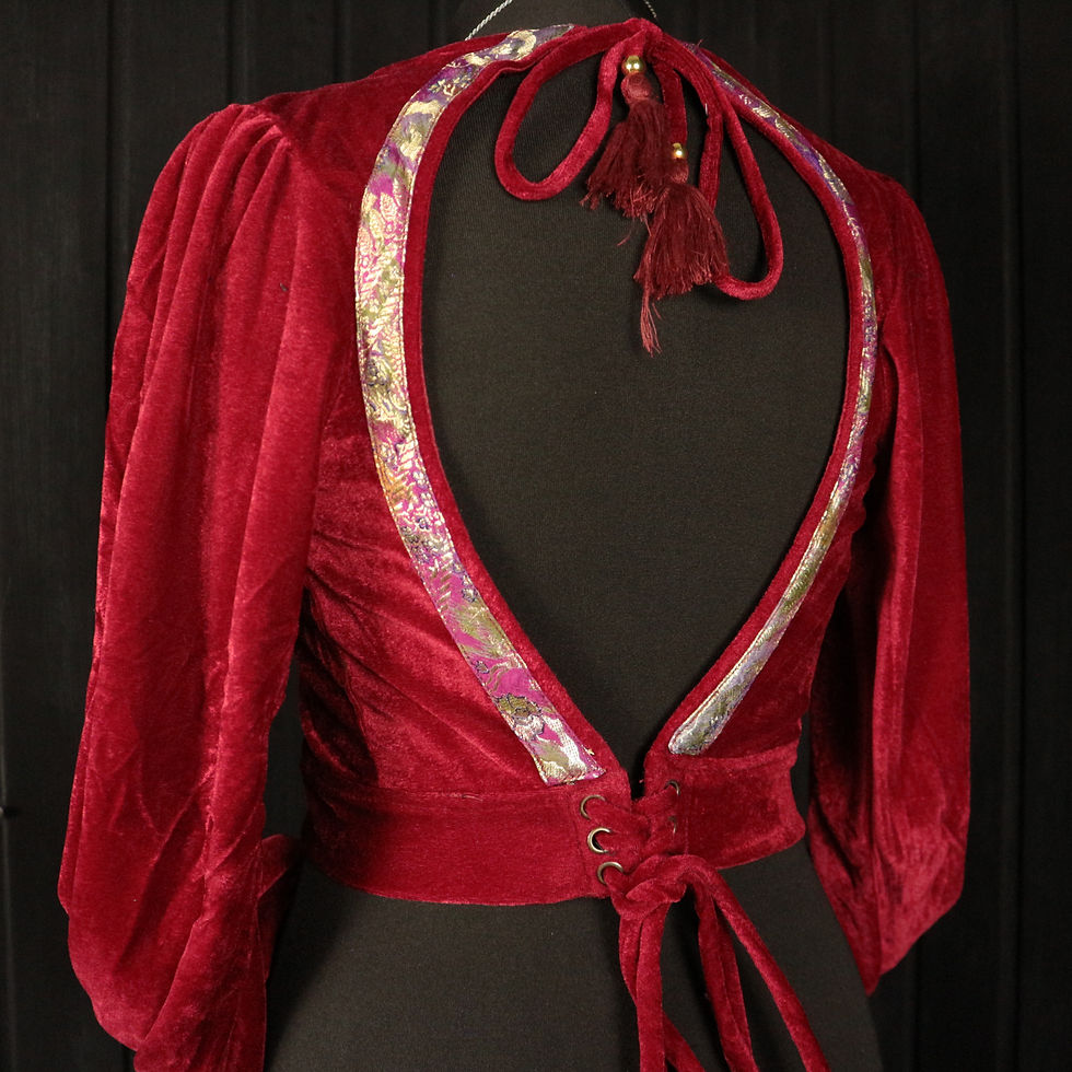 Miniatura: LAVINA   Sorceress Velvet Choli