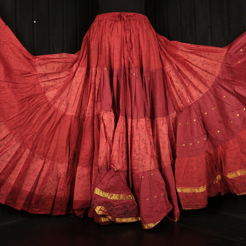 Miniature : GERANIUM Glow Skirt (LONGER LENGTH)