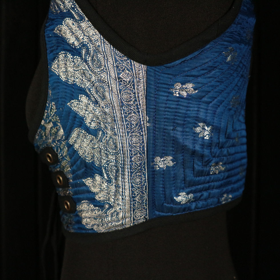 Thumbnail: CELESTE  Collarless Arabella Choli
