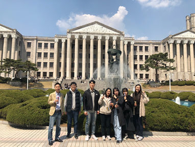 KimLab at the KHU president's building