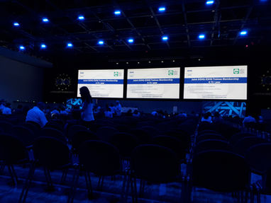 Kwangwoo, Jiwoo and Eunji at ESHG2018