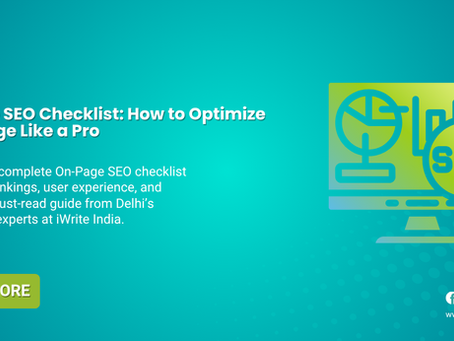 On-Page SEO Checklist: How to Optimize Every Page Like a Pro