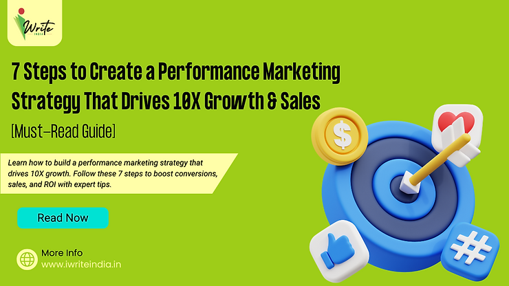 Performance Marketing Strategy