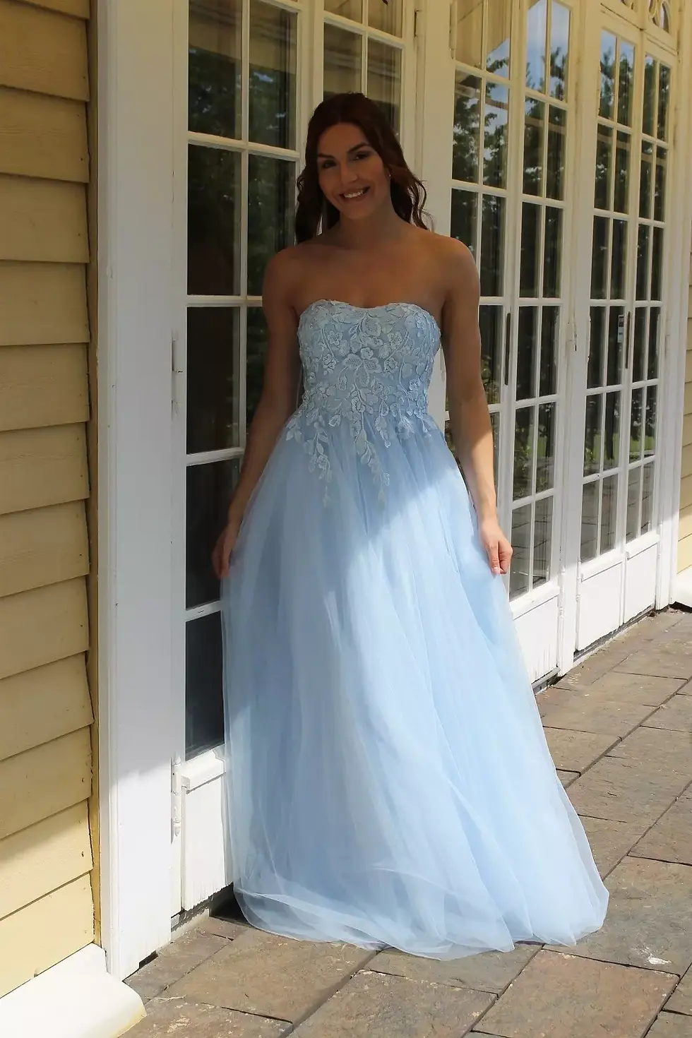 Marion, ballkjole, lang tyllkjole, gallakjole, selskapskjole dame, prom dress, elegant festkjole, skoleball kjole