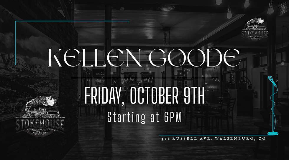 Kellen Goode Live at the Stokehouse!