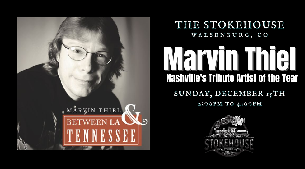 MAVIN THIEL AT THE STOKEHOUSE