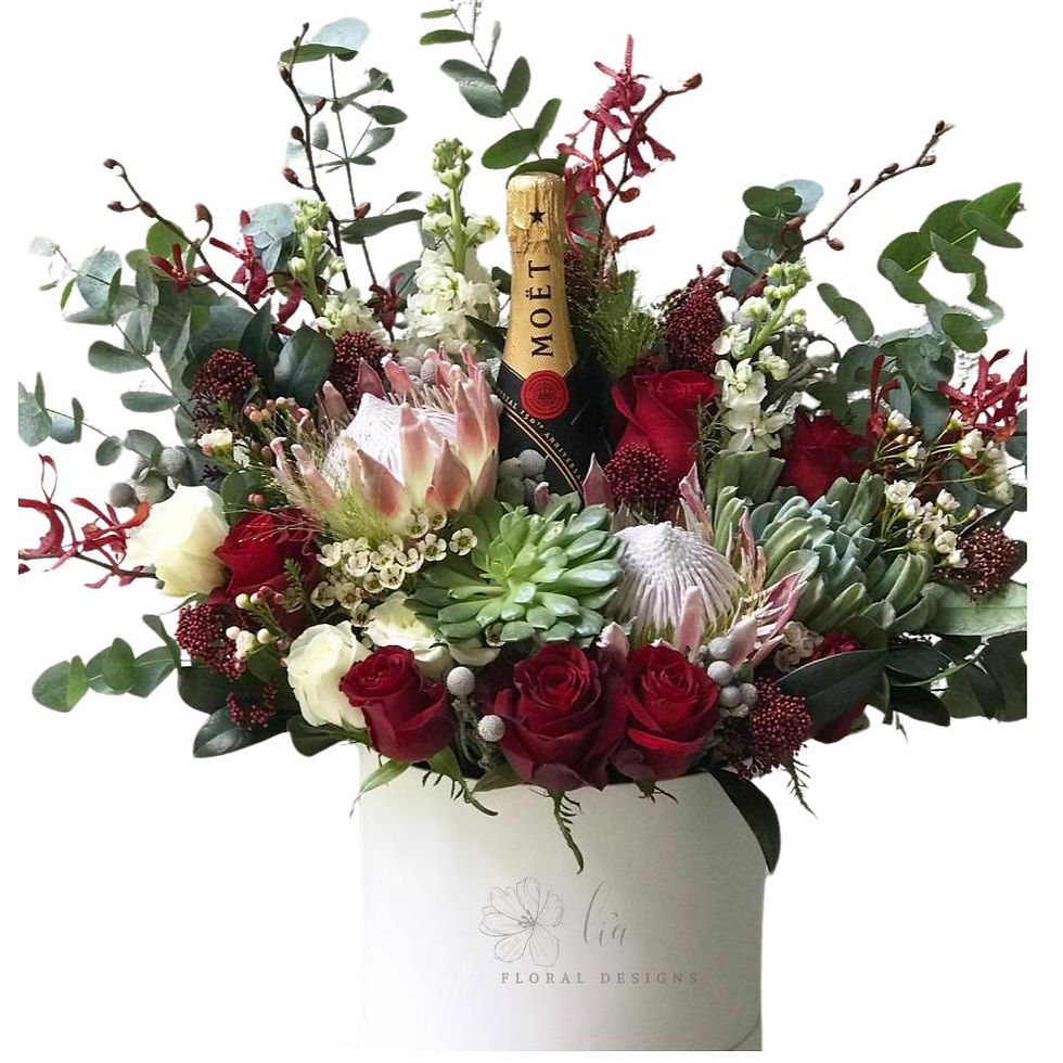 Thumbnail: Flowers & Champagne