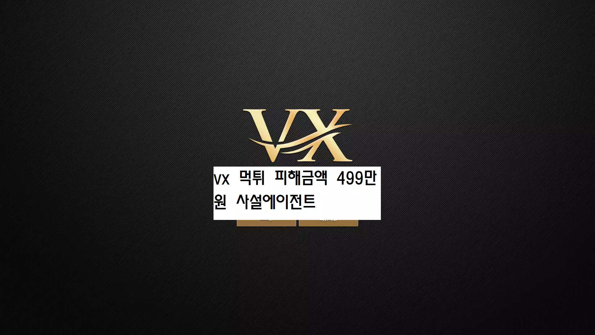 vx 먹튀사이트