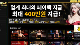 베어카지노 먹튀 피해 내용 토토사이트 정보 공유 사설에이전트