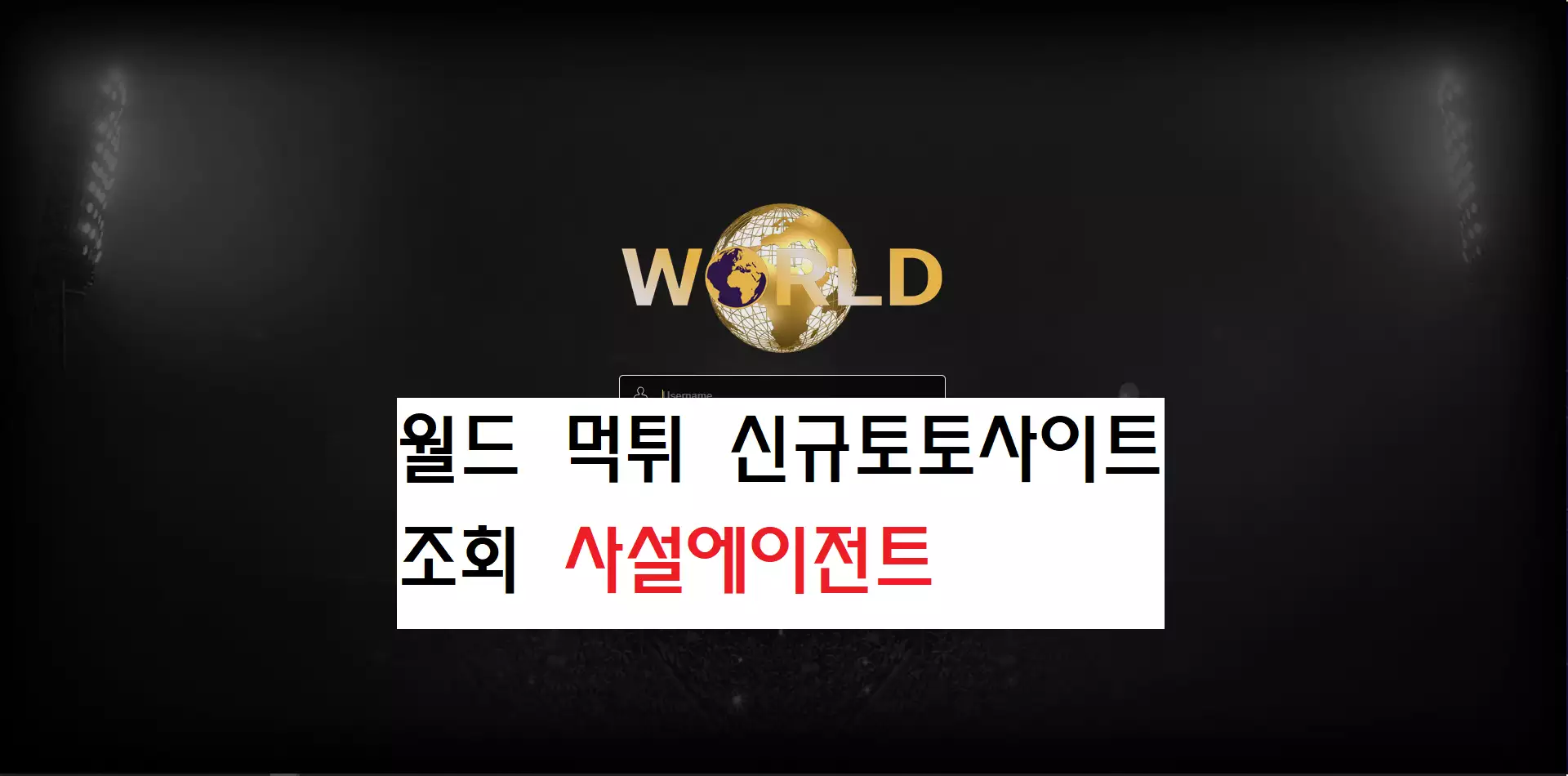 월드 먹튀사이트
