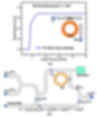 modeled saturable absorber (SA) add-drop ring resonator response