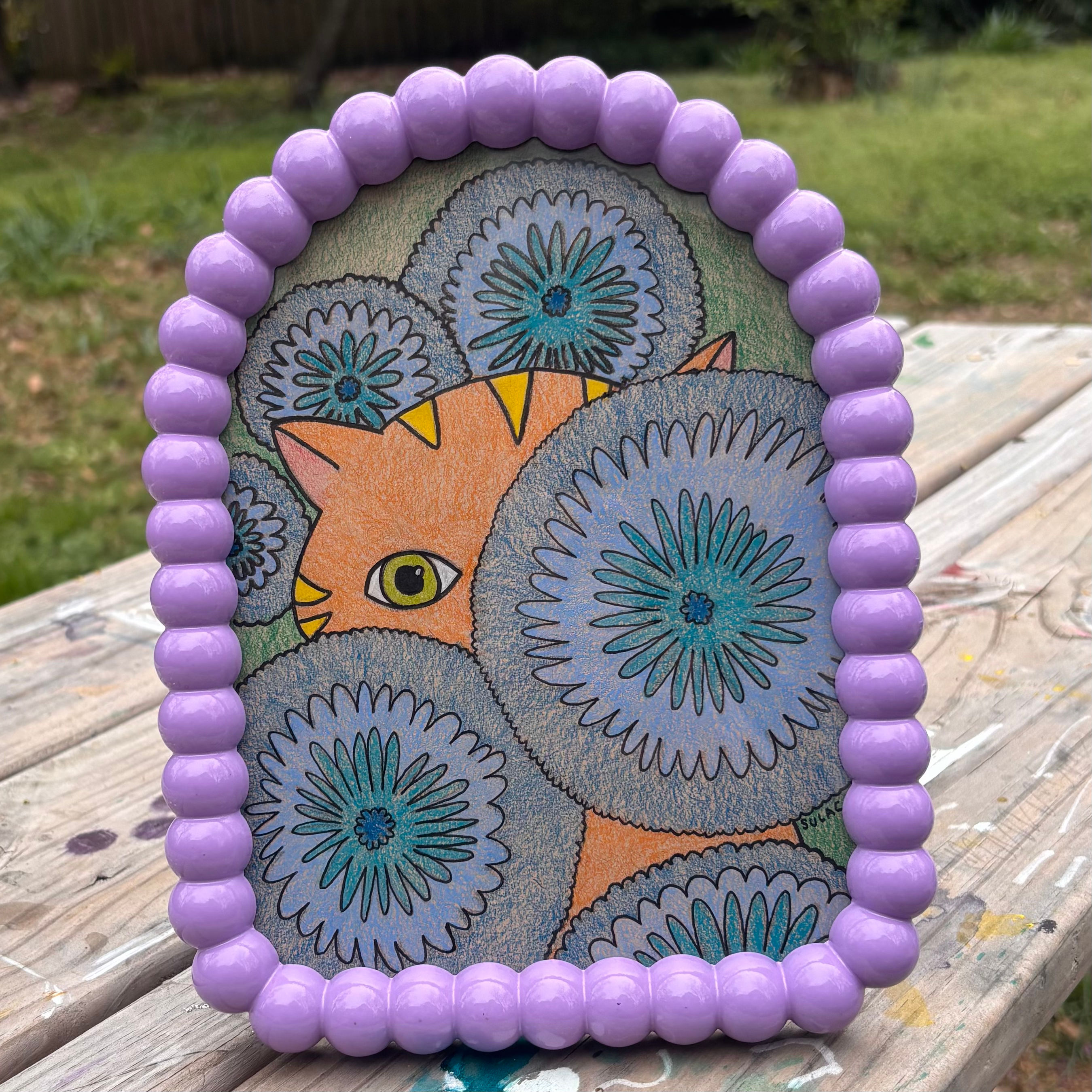 Trying To Hide (6x8)