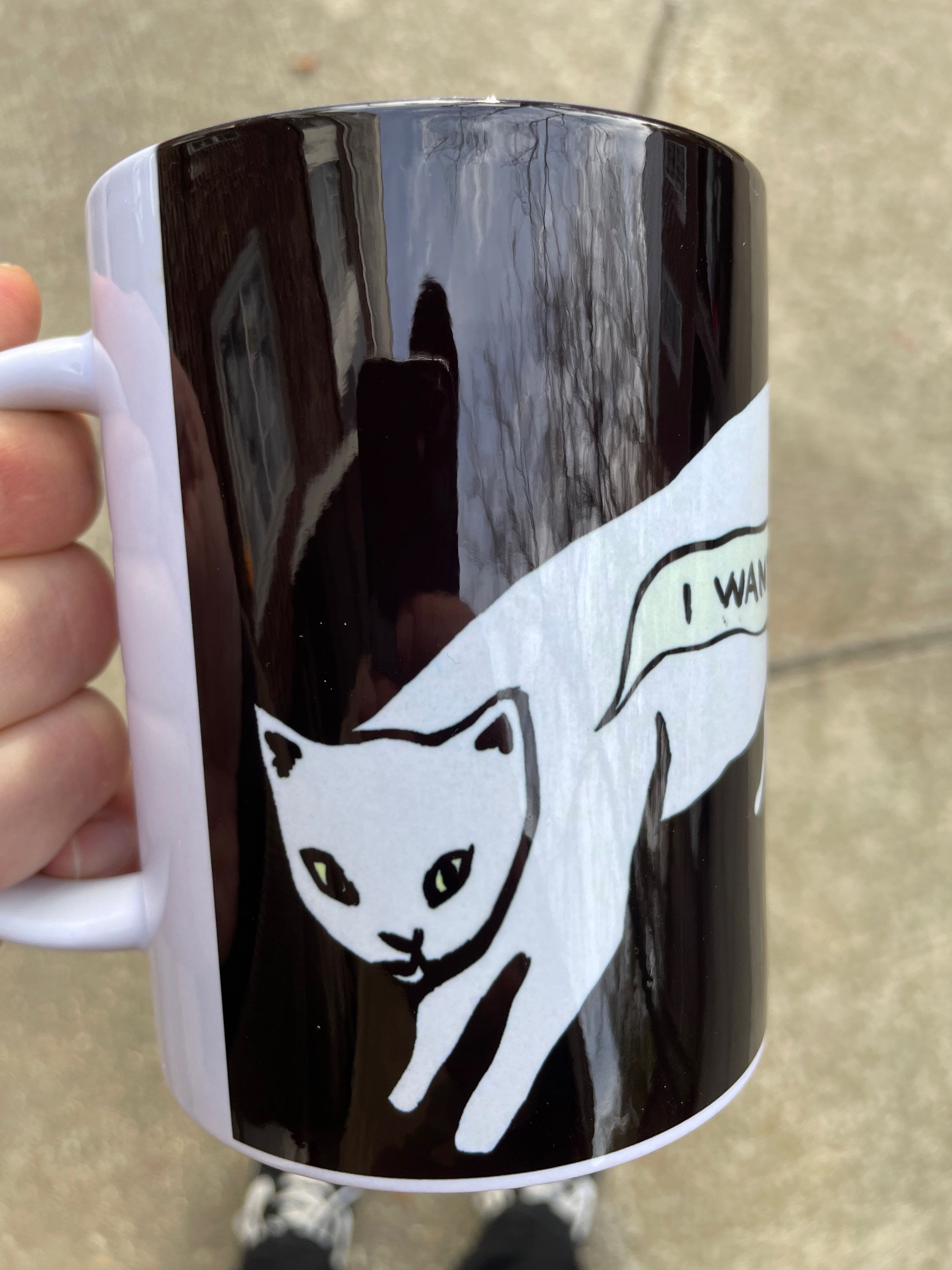 I Want More Food (coffee cup)