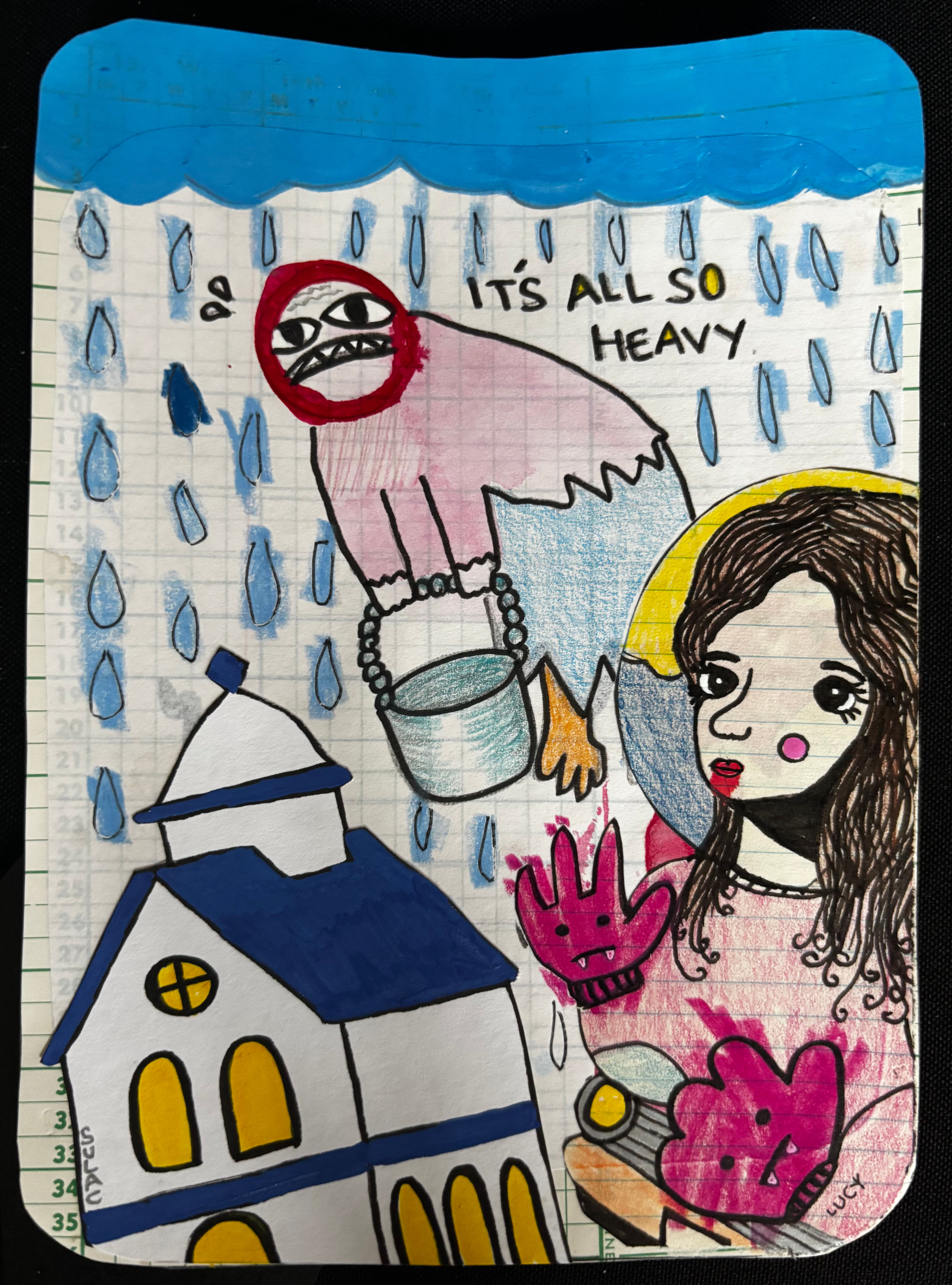 It’s All So Heavy (5x7)