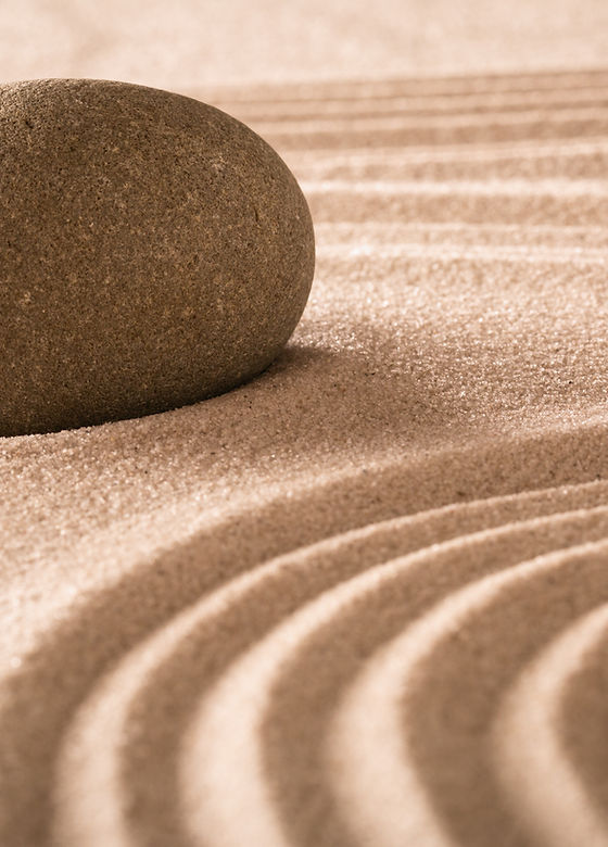 Rock in Sand