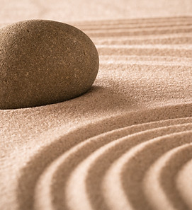 Rock in Sand