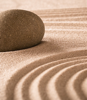 Rock in Sand