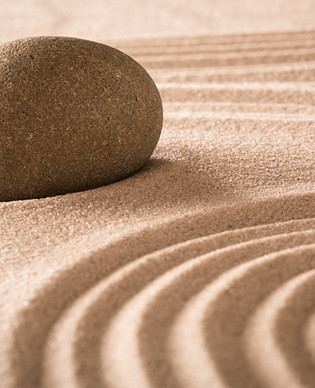 Rock in Sand