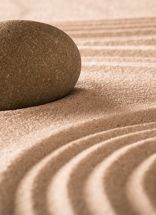 Rock in Sand