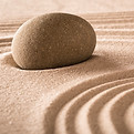 Rock in Sand