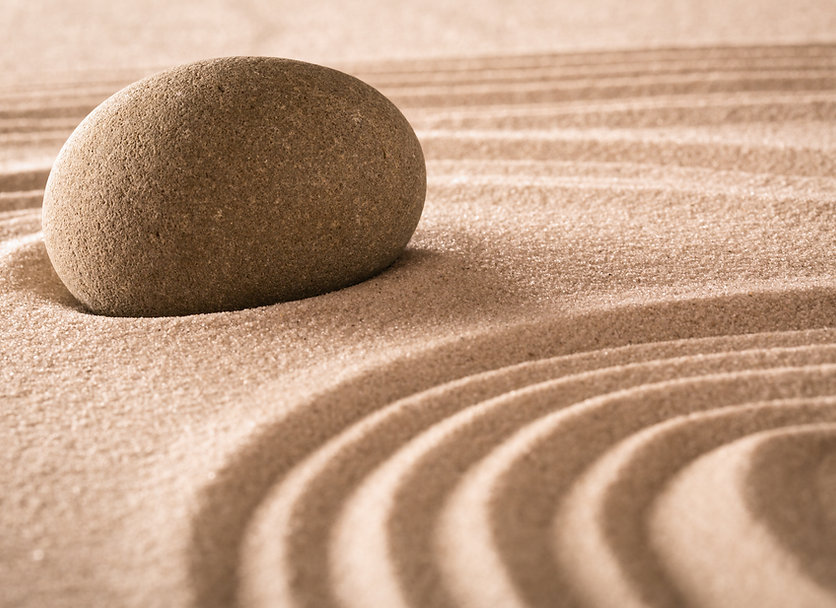 Rock in Sand