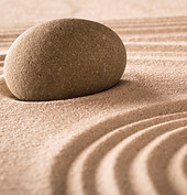 Rock in Sand