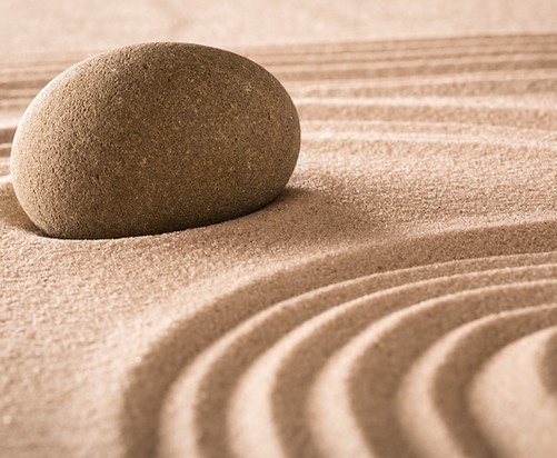 Rock in Sand