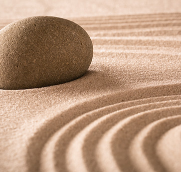 Rock in Sand