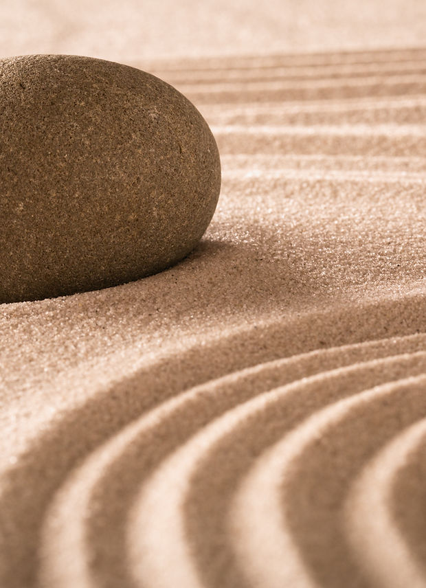 Rock in Sand
