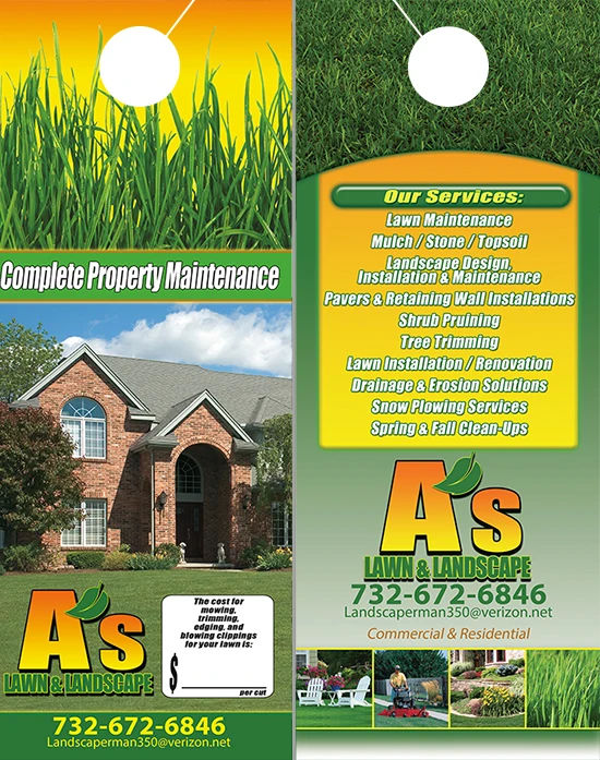 landscape door hanger