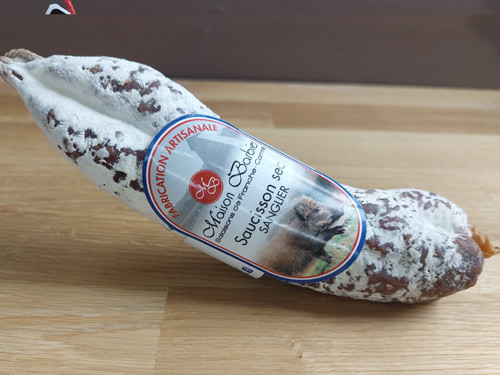 Saucisson sec de sanglier | Maison Barbier