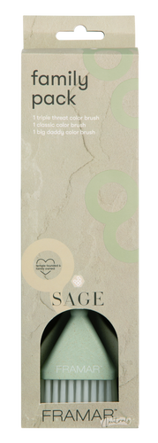 Family Pack Brush Set - Sage