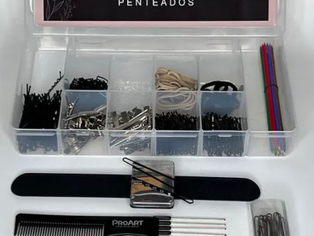 Kit para fazer penteados - Kit para penteador