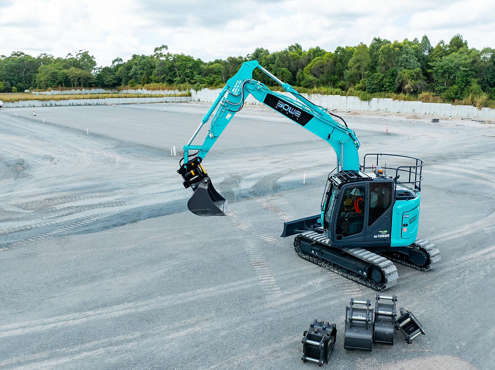 Bowe Civil excavator