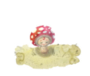 Giclee Print: Happy Little Mush