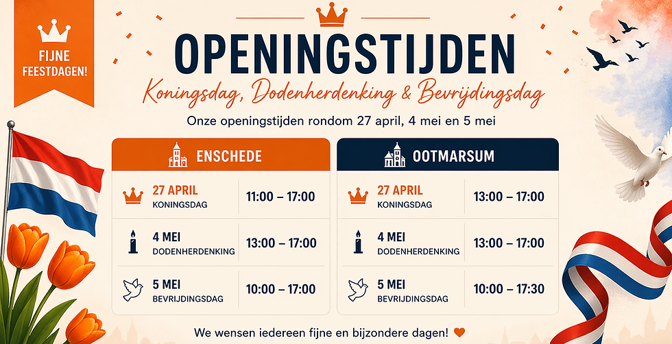 Openingstijden