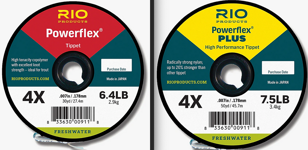 Rio Powerflex Tippet 3 Pack