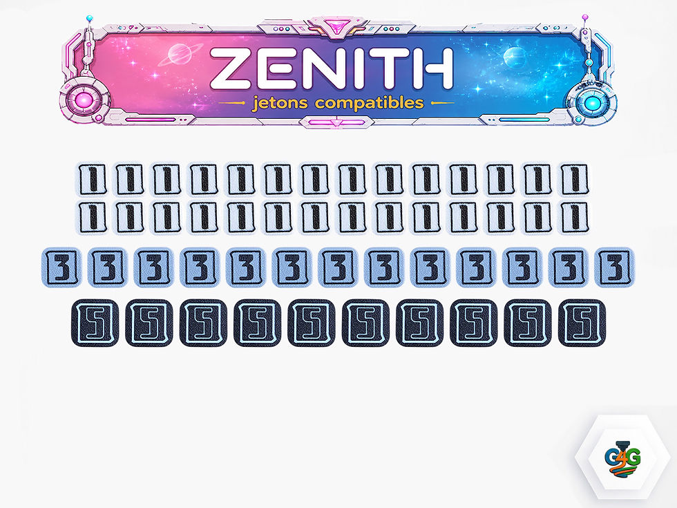 Miniature : Zénith - Jetons Crédit Compatibles